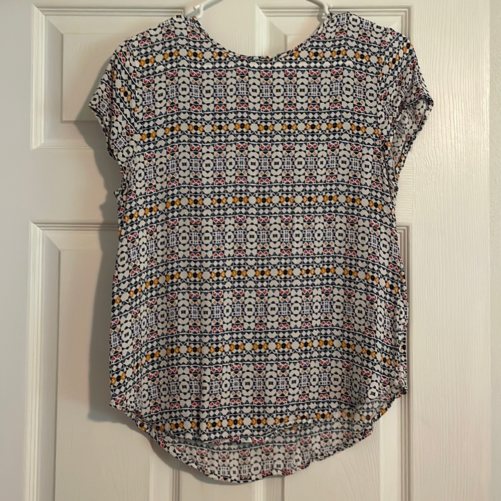H&M Women’s Multicolored Blouse Size 8